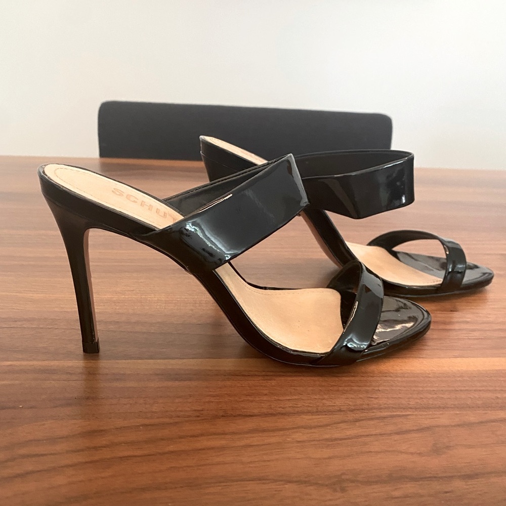 Sexy Schutz patent stilettos